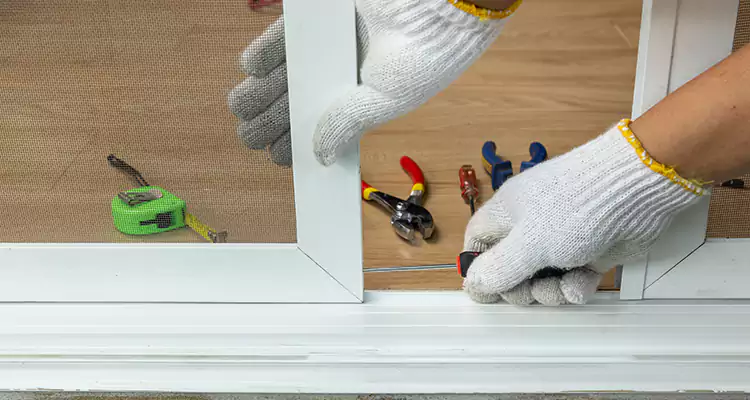 Sliding Glass Door Off Rails Repair in Buenaventura Lakes, FL