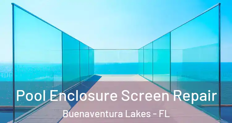  Pool Enclosure Screen Repair Buenaventura Lakes - FL